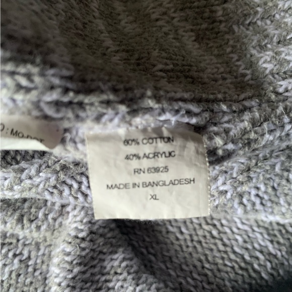 Trash Nouveau Grey Cardigan Sweater - Picture 6 of 7